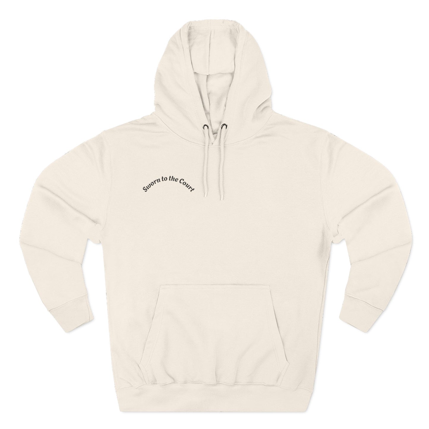 Copy of Sworn to the Court, Ruined for Reality Hoodie — Embroidered Fantasy Reader Pullover