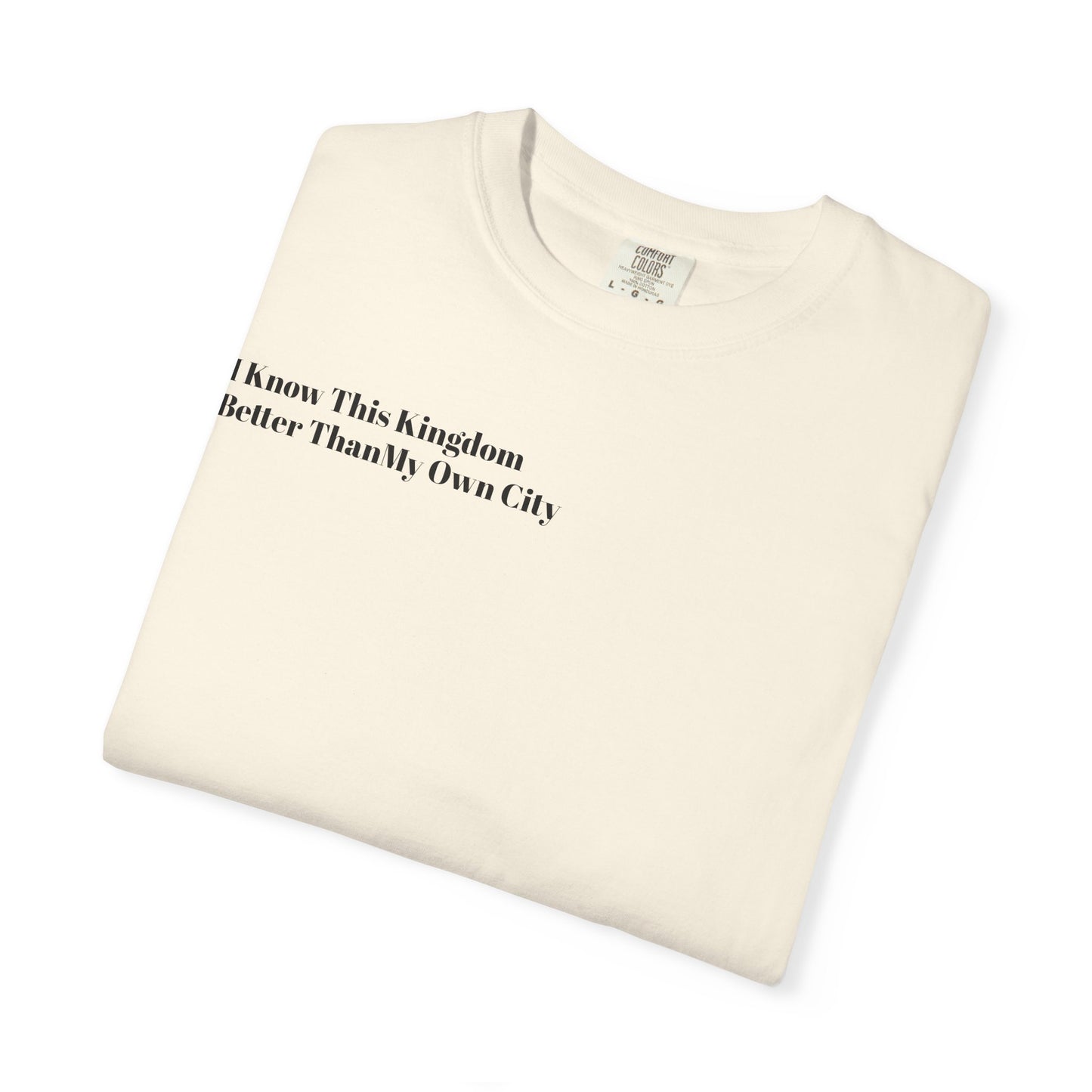 Adventure Map T-Shirt — 'I Know This Kingdom Better Than My Own' Graphic Tee