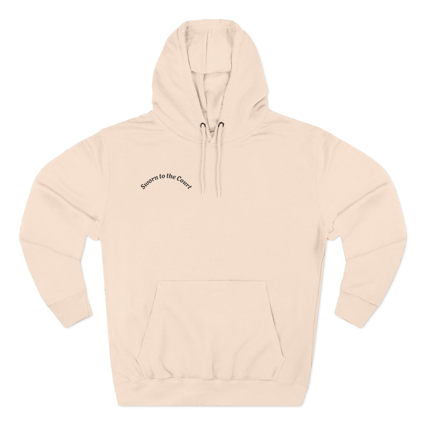 Copy of Sworn to the Court, Ruined for Reality Hoodie — Embroidered Fantasy Reader Pullover