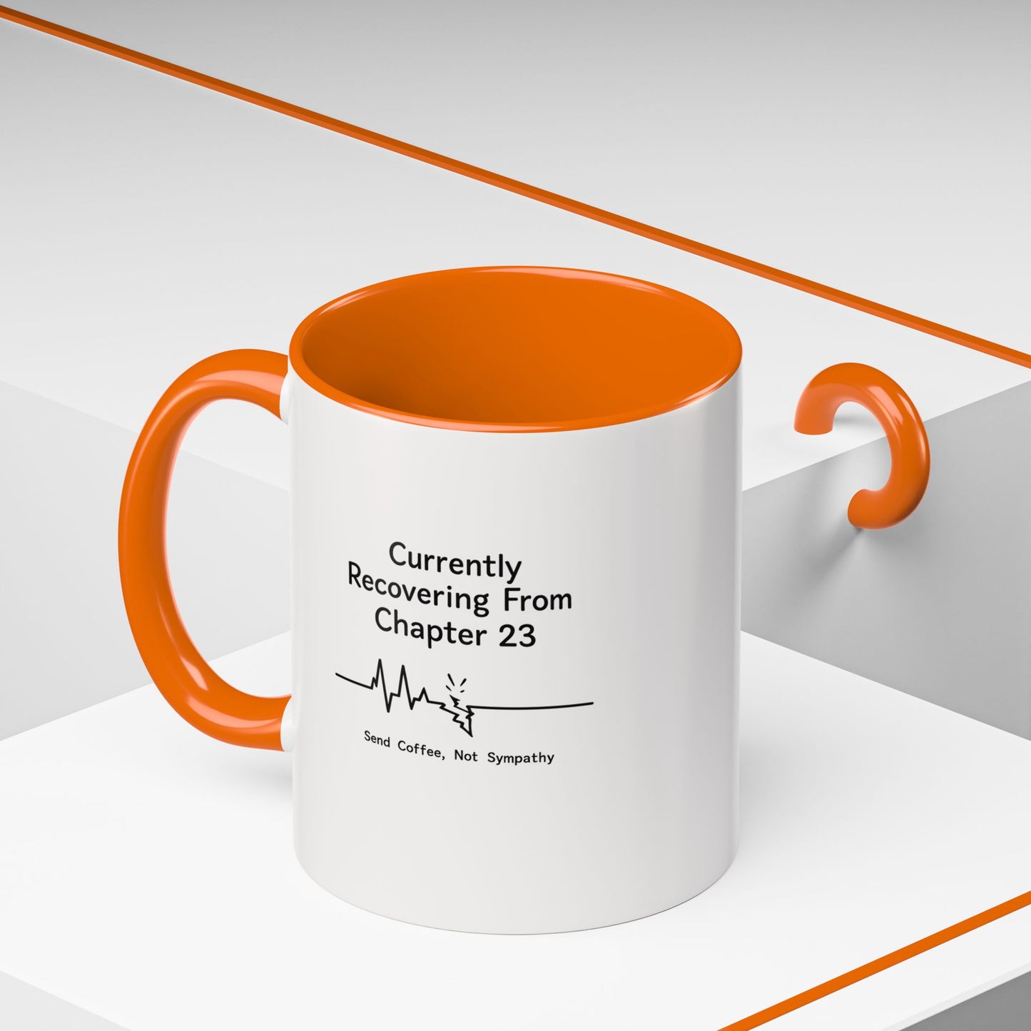 Currently Recovering From Chapter 23" Coffee Mug — Funny Book Lover Gift for Readers