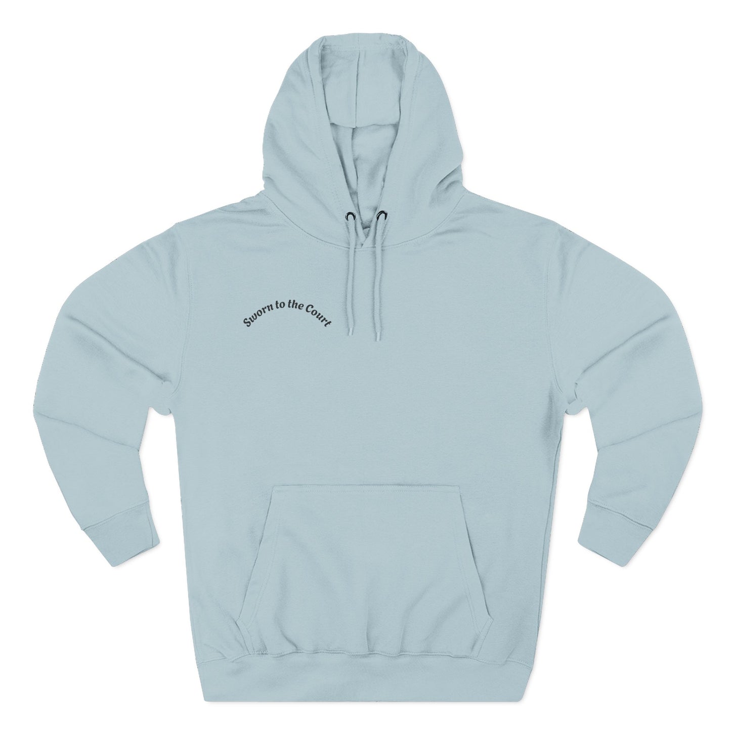 Copy of Sworn to the Court, Ruined for Reality Hoodie — Embroidered Fantasy Reader Pullover