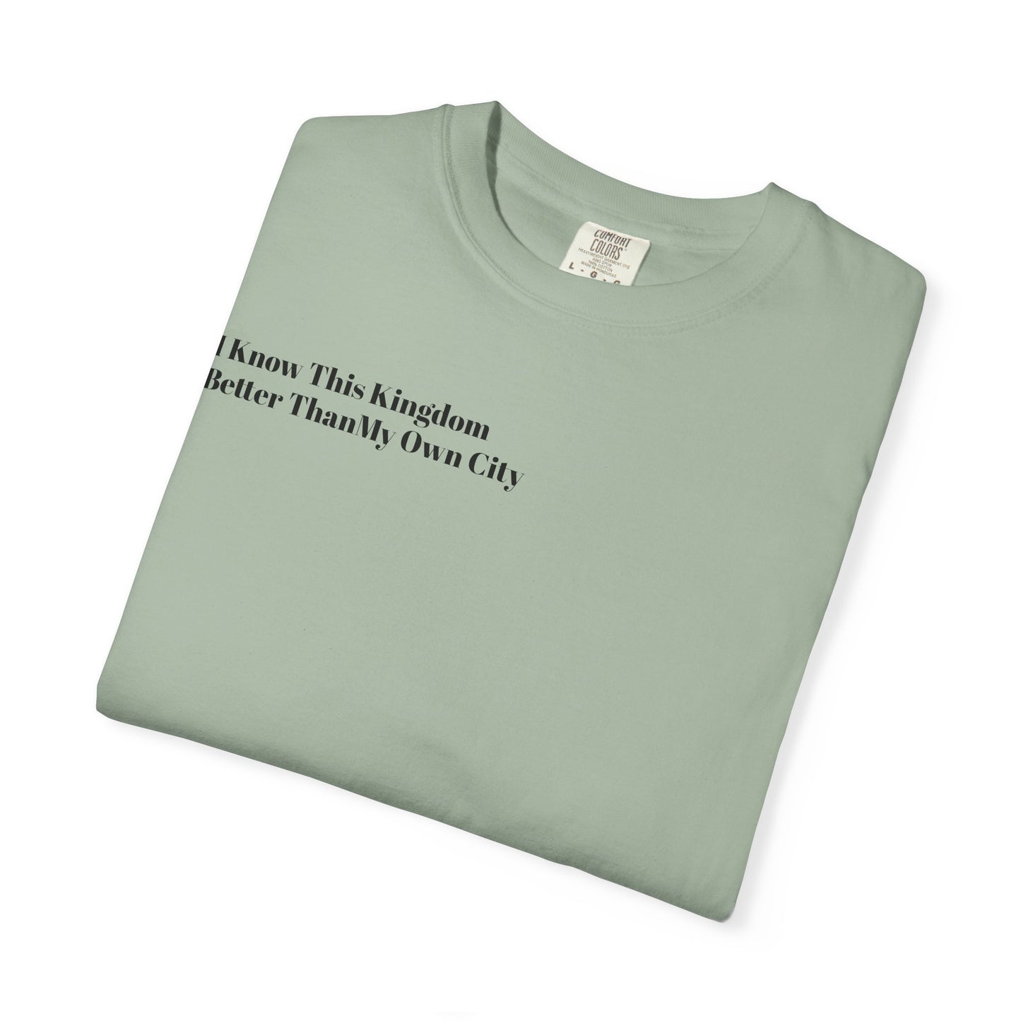 Adventure Map T-Shirt — 'I Know This Kingdom Better Than My Own' Graphic Tee