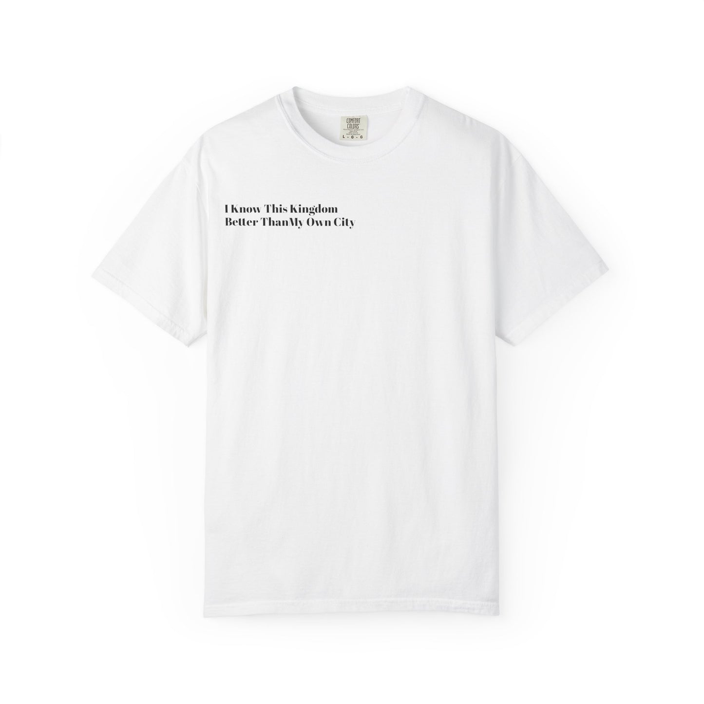 Adventure Map T-Shirt — 'I Know This Kingdom Better Than My Own' Graphic Tee
