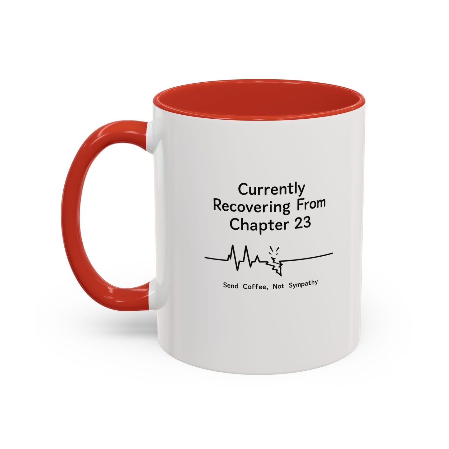 Currently Recovering From Chapter 23" Coffee Mug — Funny Book Lover Gift for Readers