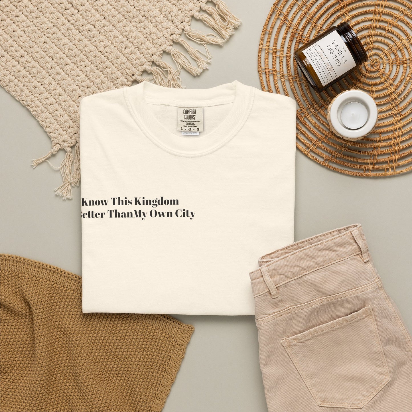 Adventure Map T-Shirt — 'I Know This Kingdom Better Than My Own' Graphic Tee