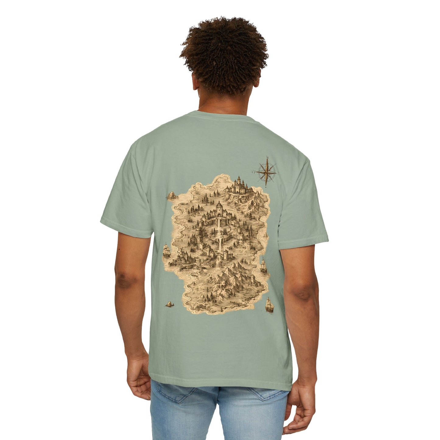 Adventure Map T-Shirt — 'I Know This Kingdom Better Than My Own' Graphic Tee