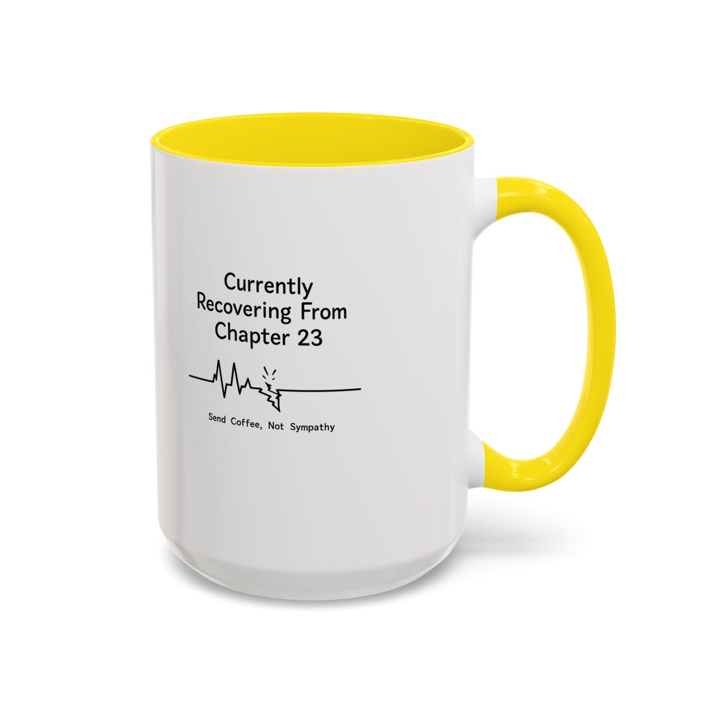 Currently Recovering From Chapter 23" Coffee Mug — Funny Book Lover Gift for Readers
