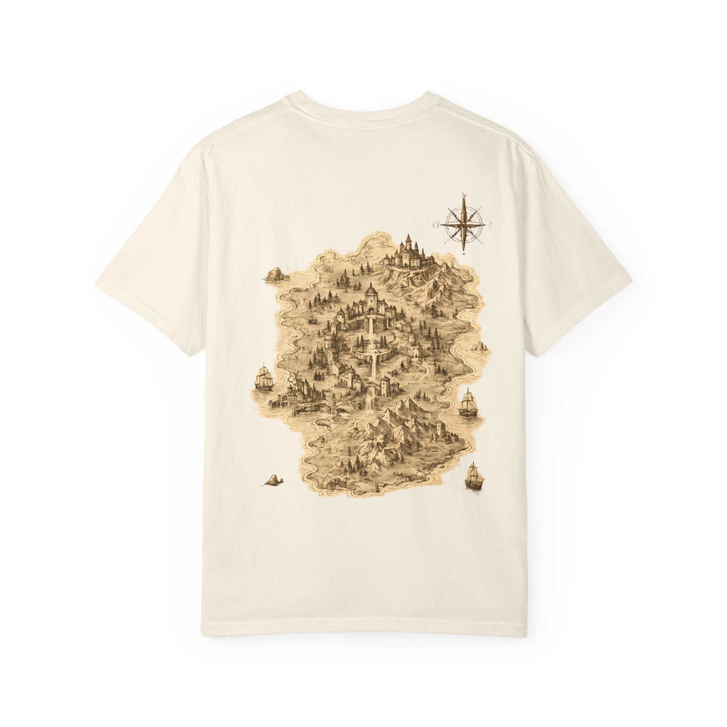 Adventure Map T-Shirt — 'I Know This Kingdom Better Than My Own' Graphic Tee