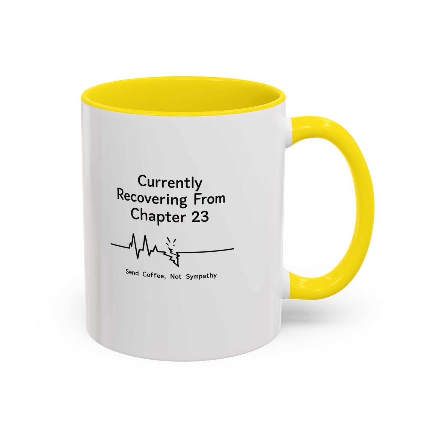 Currently Recovering From Chapter 23" Coffee Mug — Funny Book Lover Gift for Readers