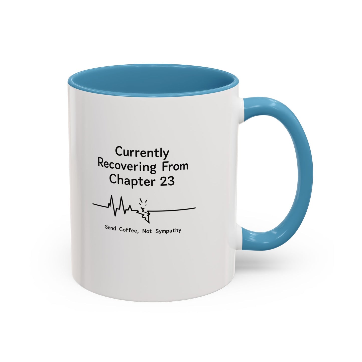 Currently Recovering From Chapter 23" Coffee Mug — Funny Book Lover Gift for Readers