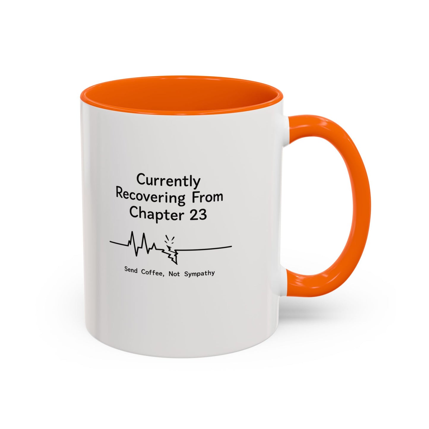 Currently Recovering From Chapter 23" Coffee Mug — Funny Book Lover Gift for Readers
