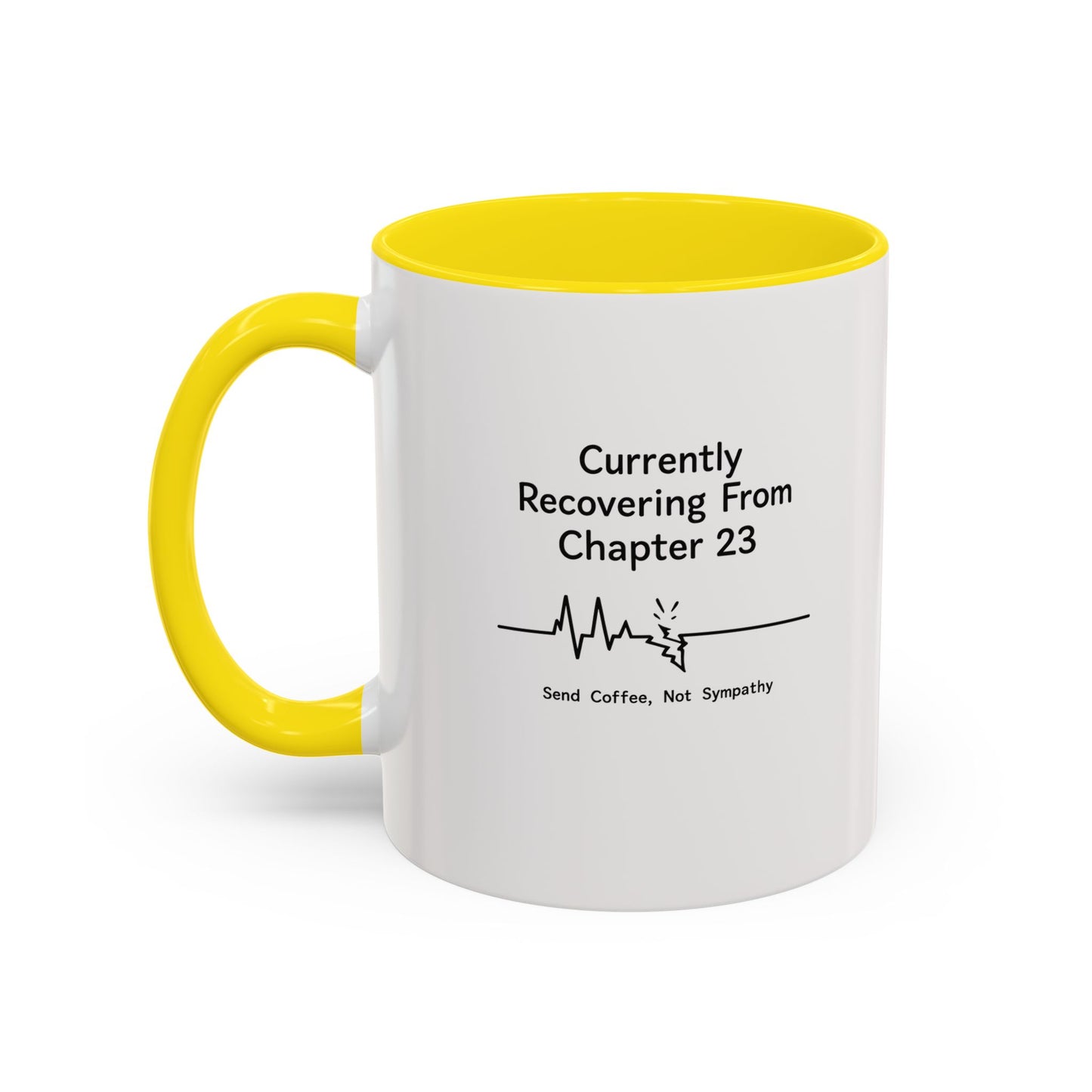 Currently Recovering From Chapter 23" Coffee Mug — Funny Book Lover Gift for Readers