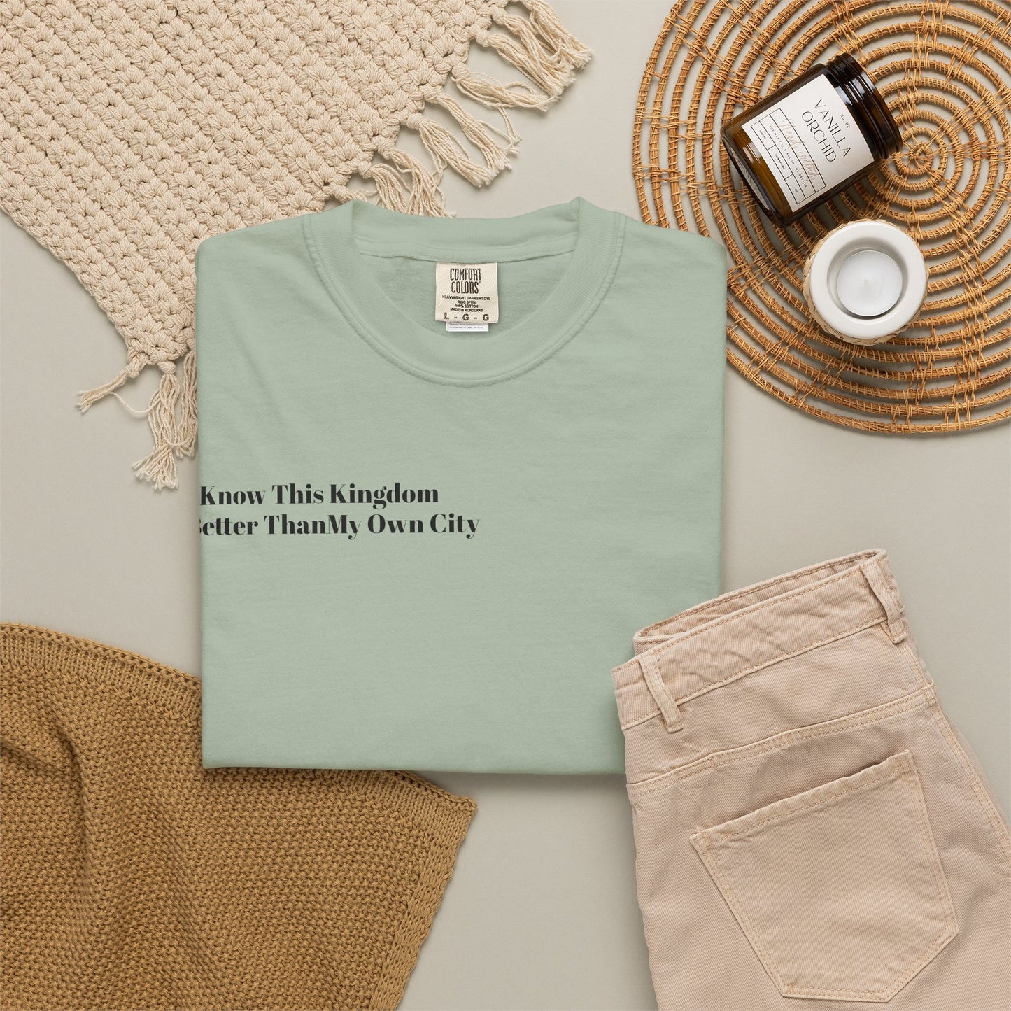 Adventure Map T-Shirt — 'I Know This Kingdom Better Than My Own' Graphic Tee