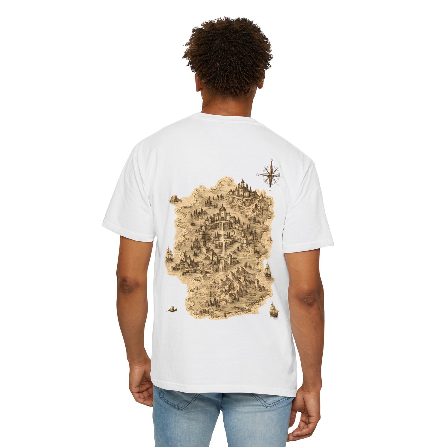 Adventure Map T-Shirt — 'I Know This Kingdom Better Than My Own' Graphic Tee