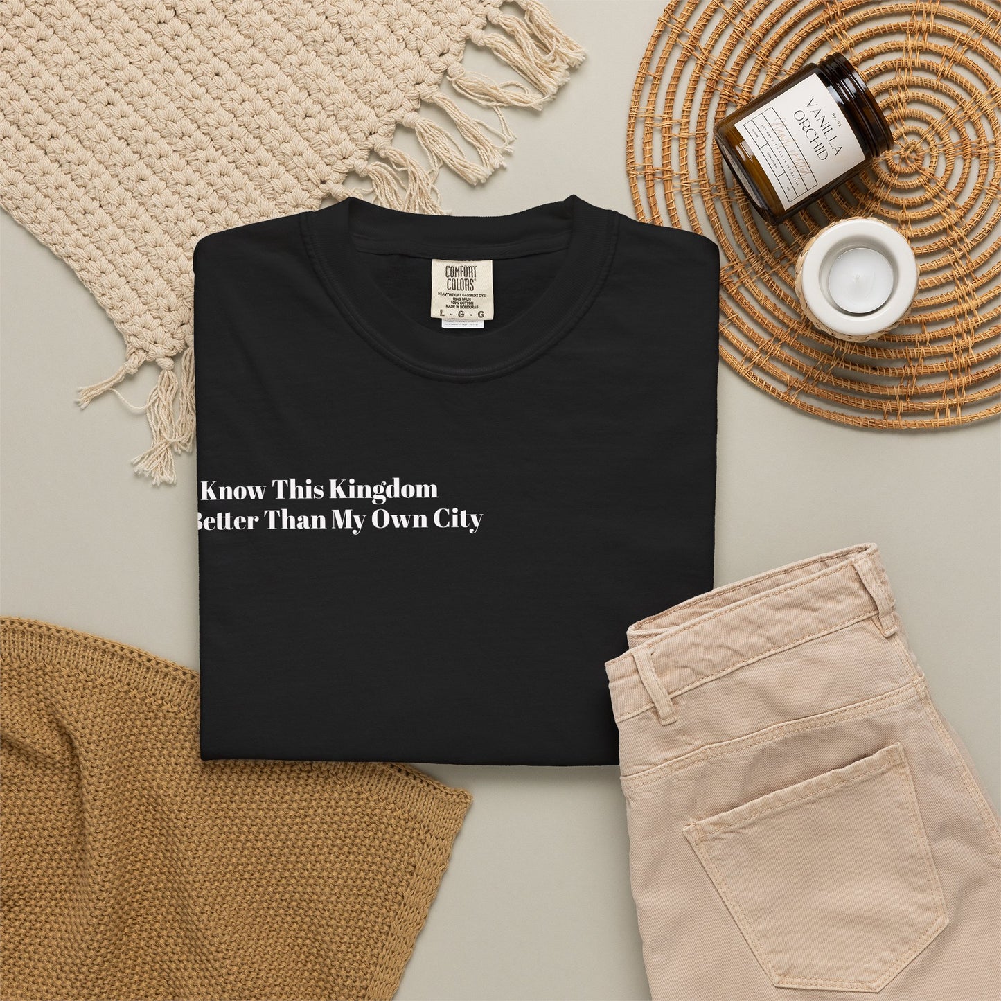 Adventure Map T-Shirt — 'I Know This Kingdom Better Than My Own' Graphic Tee