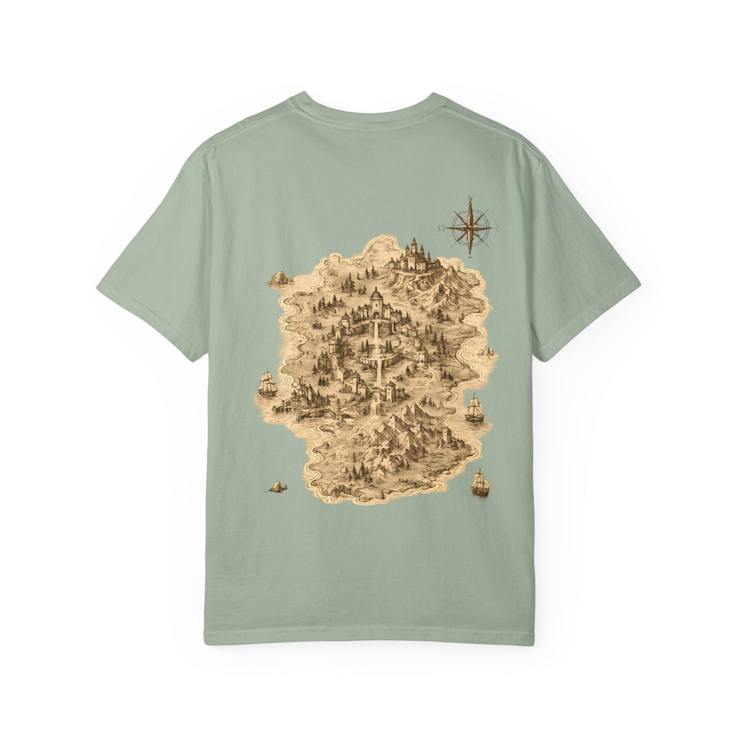 Adventure Map T-Shirt — 'I Know This Kingdom Better Than My Own' Graphic Tee