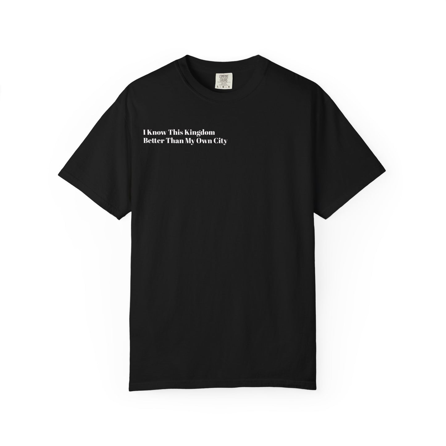 Adventure Map T-Shirt — 'I Know This Kingdom Better Than My Own' Graphic Tee