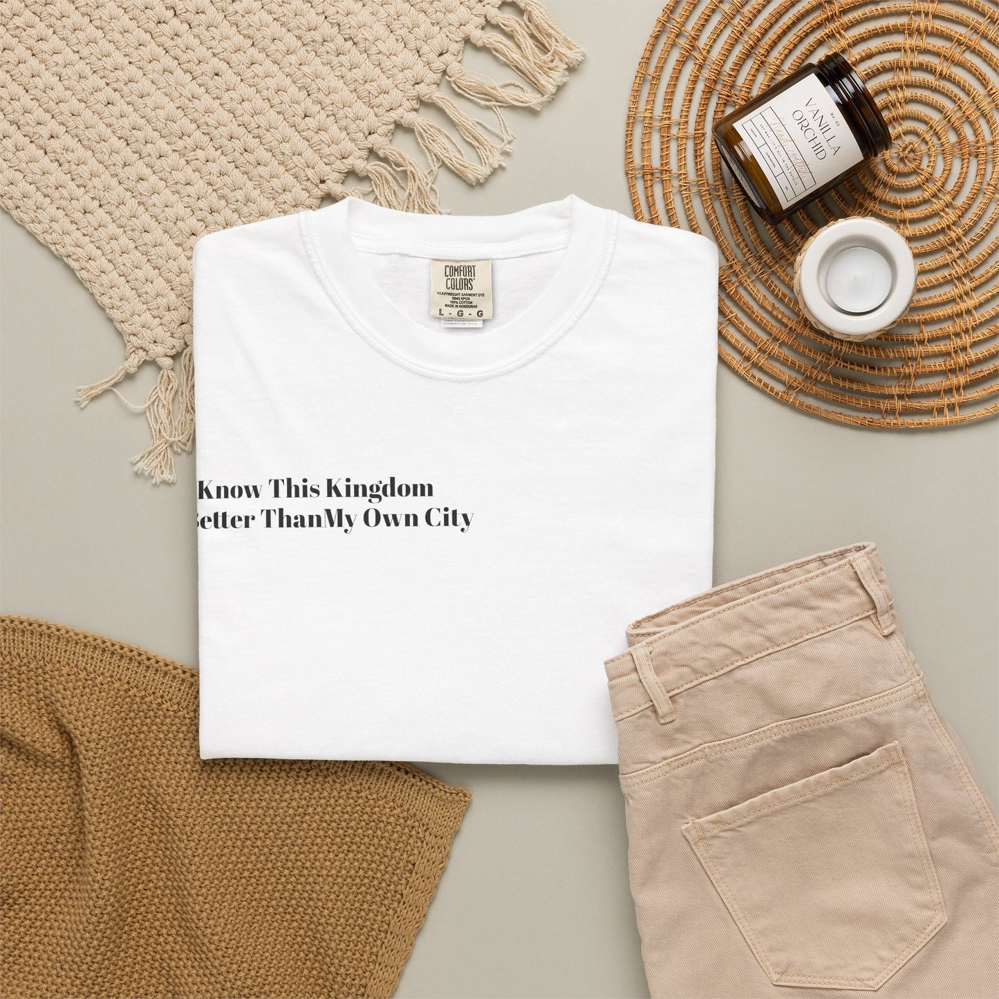 Adventure Map T-Shirt — 'I Know This Kingdom Better Than My Own' Graphic Tee