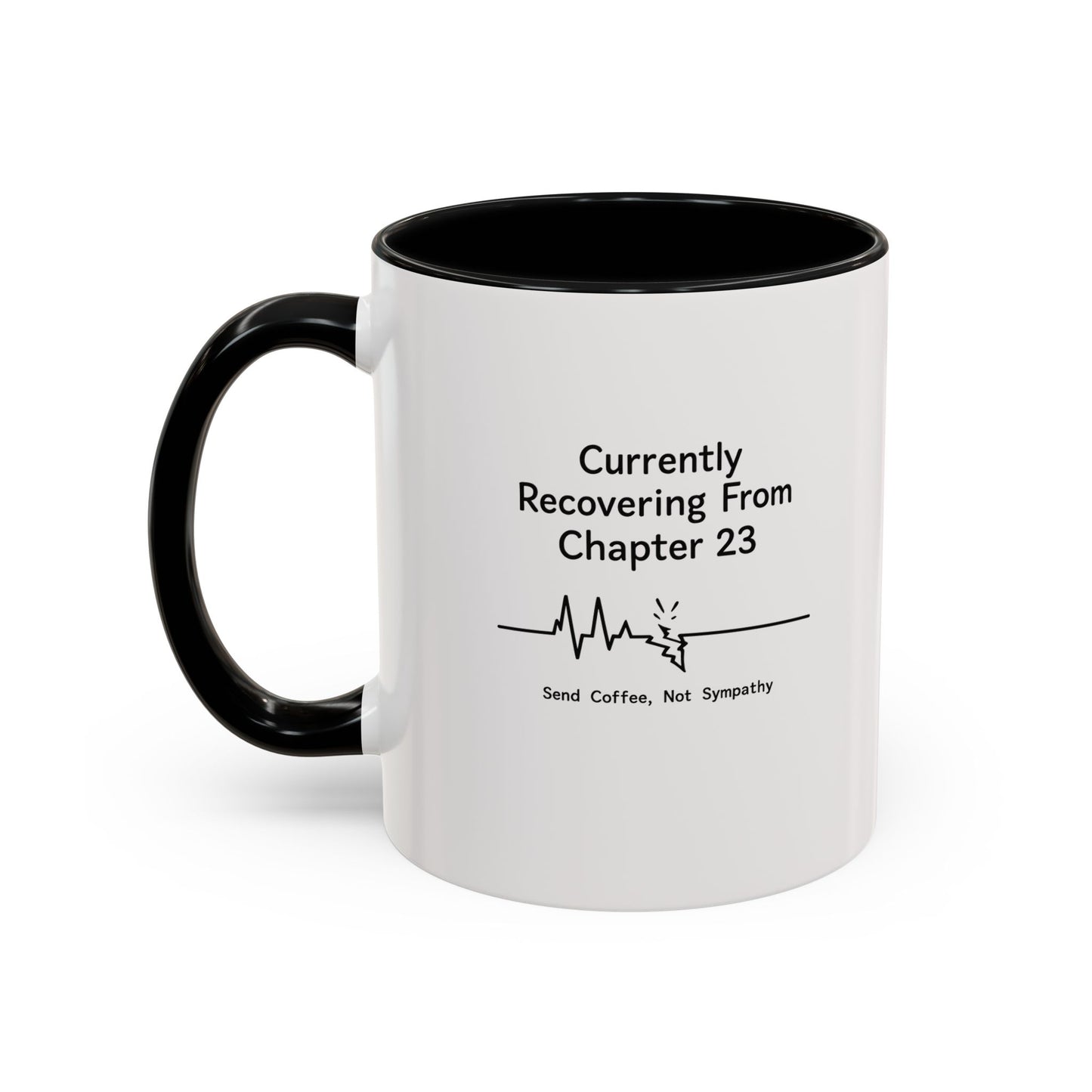 Currently Recovering From Chapter 23" Coffee Mug — Funny Book Lover Gift for Readers