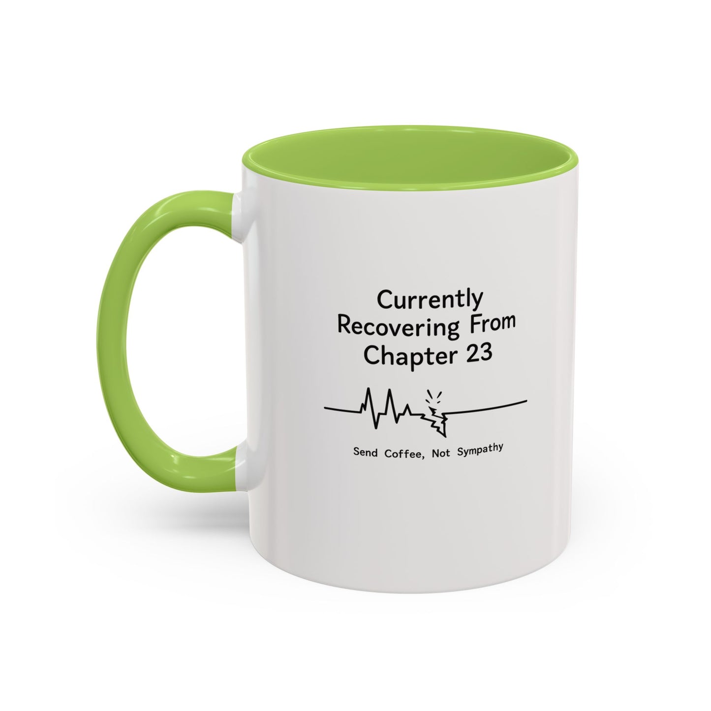 Currently Recovering From Chapter 23" Coffee Mug — Funny Book Lover Gift for Readers