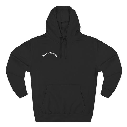 Copy of Sworn to the Court, Ruined for Reality Hoodie — Embroidered Fantasy Reader Pullover