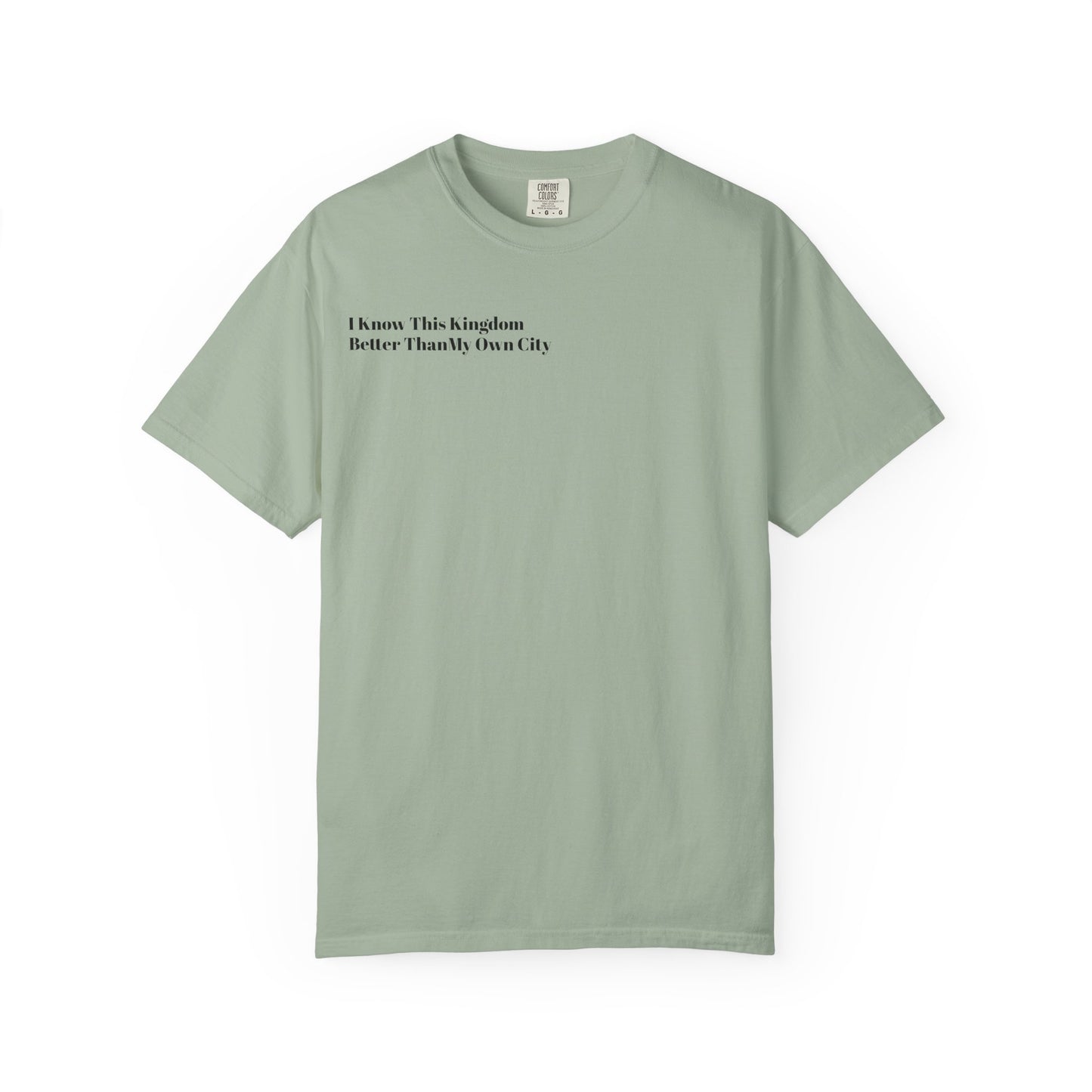 Adventure Map T-Shirt — 'I Know This Kingdom Better Than My Own' Graphic Tee