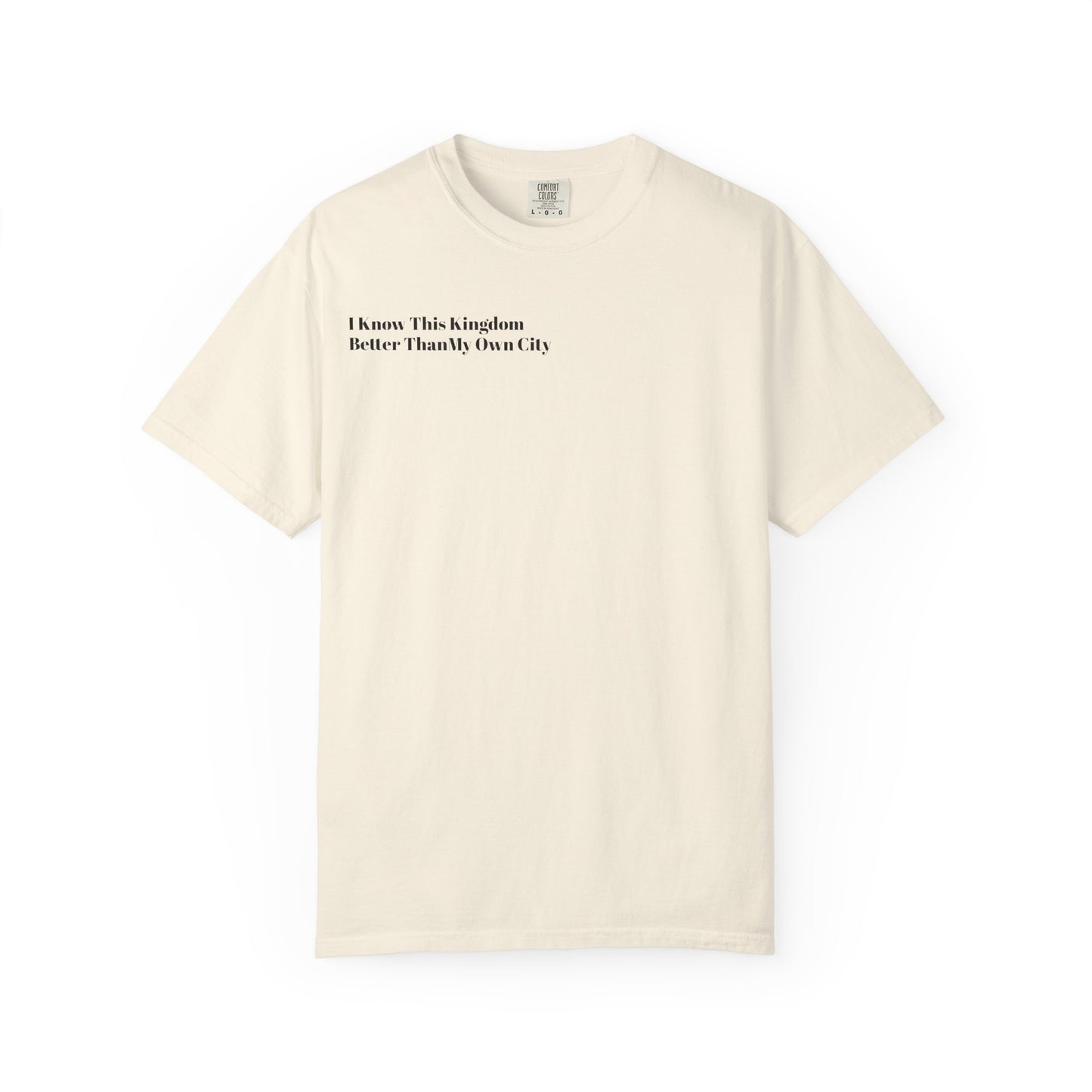 Adventure Map T-Shirt — 'I Know This Kingdom Better Than My Own' Graphic Tee